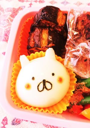 うさまるキャラ弁-レシピのメイン写真