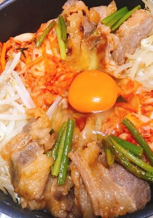 簡単！美味しい！フライパンビビンバ！-レシピのメイン写真