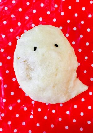 レンジでふわふわ!材料3つ!おばけパン-レシピのメイン写真