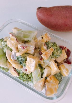 さつまいもとブロッコリーの温野菜サラダ-レシピのメイン写真