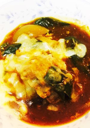 超簡単チキンチーズカレー煮込み-レシピのメイン写真
