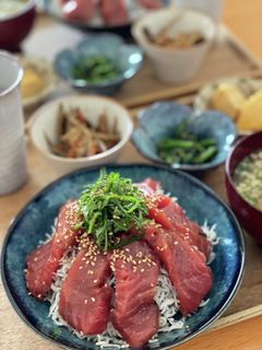 簡単♪マグロの漬け丼-レシピのメイン写真