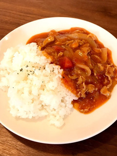 トマト缶でハヤシライス-レシピのメイン写真