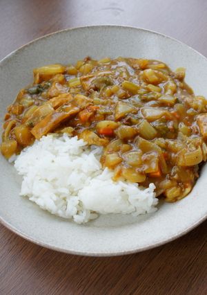 野菜いっぱいカレー、さつまいも入り-レシピのメイン写真