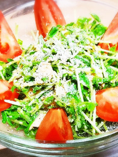 簡単‼豆苗ツナチーズサラダ-レシピのメイン写真