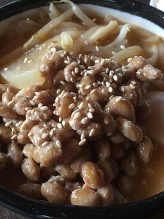 残ったキムチ鍋で!納豆キムチ雑炊-レシピのメイン写真