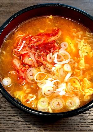 男の辛ラーメン-レシピのメイン写真