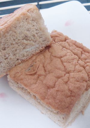 ほうじ茶とはちみつのふわふわケーキ♪-レシピのメイン写真
