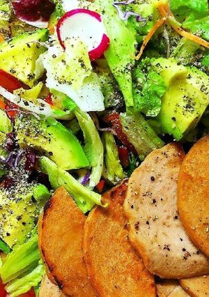 大豆ハムでベジサラダ★ヴィーガンサラダ★-レシピのメイン写真