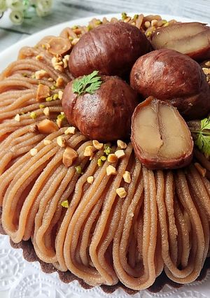 お店の味♫絶品モンブランクリーム-レシピのメイン写真