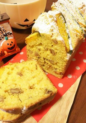 ハロウィン❤️メープル＆カボチャケーキ-レシピのメイン写真