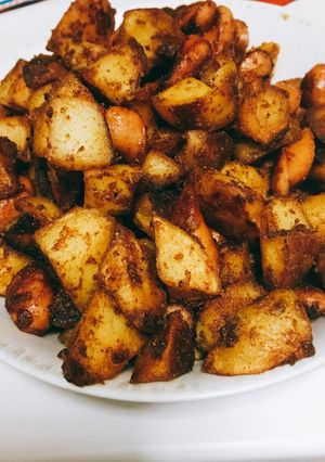 ウインナーとポテトのカレー炒め-レシピのメイン写真