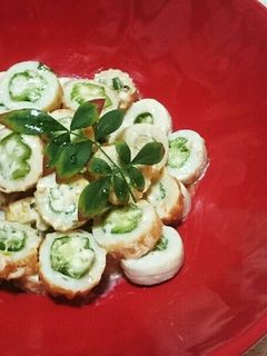 オクラinちくわ*たらこマヨ和え-レシピのメイン写真