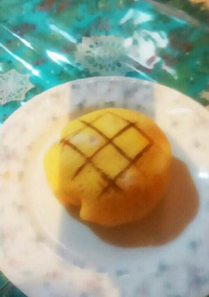 メロンパンオムライス-レシピのメイン写真