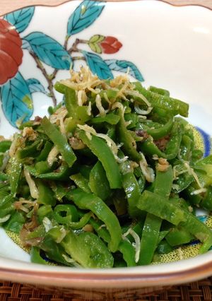 常備菜♪しらすとのピーマンの炒め煮-レシピのメイン写真