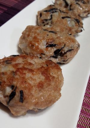 ひじき蓮根ハンバーグ-レシピのメイン写真