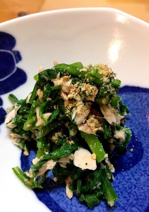 ツナと春菊のナムル風-レシピのメイン写真