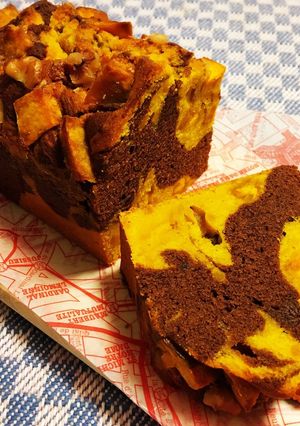 ＊ごろっと南瓜とココアのパウンドケーキ＊-レシピのメイン写真