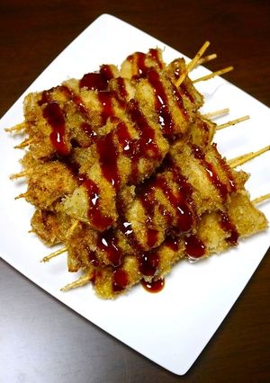 初めてでも簡単♪むね肉串カツ(コツあり)-レシピのメイン写真
