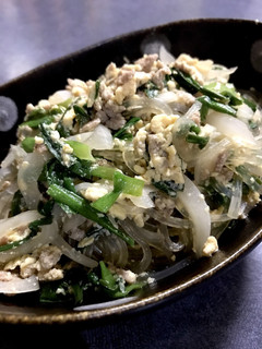 生マロニーで炒め物-レシピのメイン写真