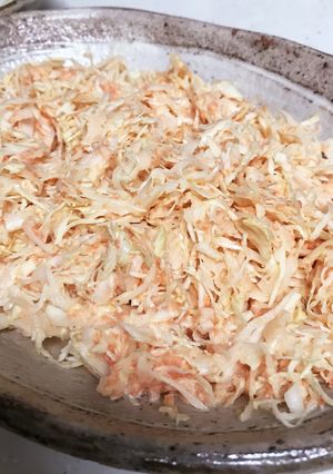 キャベツサラダ(インドカレー屋さん風)-レシピのメイン写真