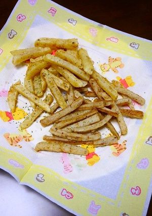 簡単！フライドレンコン-レシピのメイン写真
