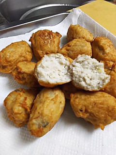 鶏ひき肉とれんこんの落とし揚げ-レシピのメイン写真