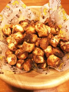 カリッ♪フワ〜おやつ♡お麩のきな粉ラスク-レシピのメイン写真