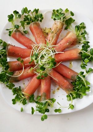 生ハムのクリームチーズ巻き-レシピのメイン写真