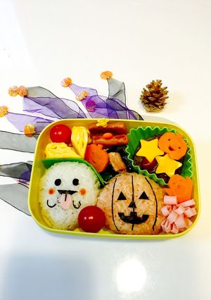 ハロウィン★キャラ弁-レシピのメイン写真