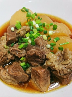 ホッと温まる☆大根と牛肉の韓国風煮込み-レシピのメイン写真
