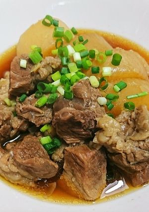 ホッと温まる☆大根と牛肉の韓国風煮込み-レシピのメイン写真