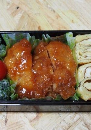お弁当に~チキンカツリメイク 甘酢味-レシピのメイン写真