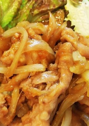 簡単生姜焼き-レシピのメイン写真