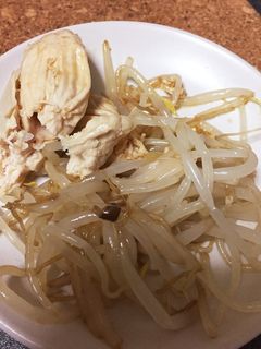 かんたん 副菜 ササミともやしのピリ辛-レシピのメイン写真