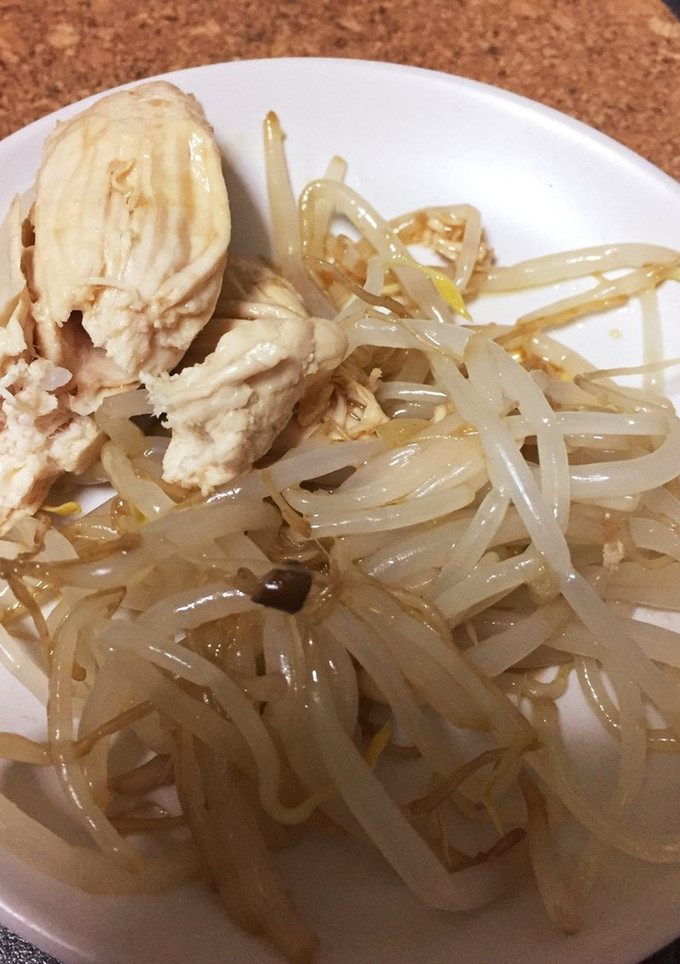 かんたん 副菜 ササミともやしのピリ辛-レシピのメイン写真