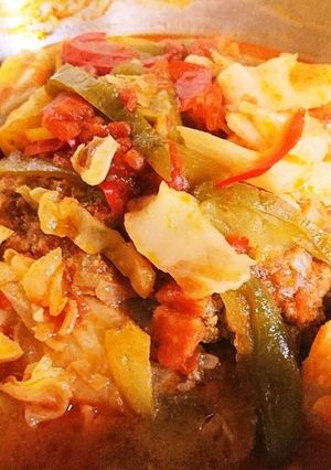 無水鍋で巻かないロールキャベツ！！-レシピのメイン写真
