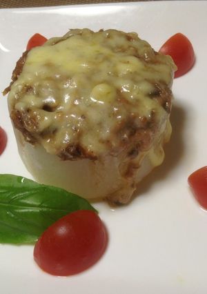簡単♪大根の鯖味噌チーズかけ-レシピのメイン写真