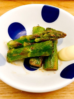 副菜に!アスパラのバター焼き-レシピのメイン写真