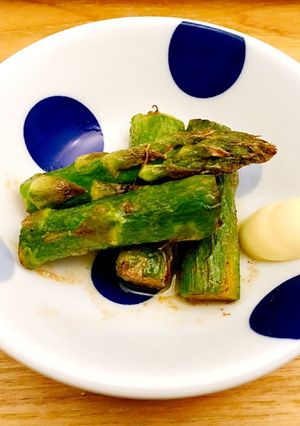 副菜に！アスパラのバター焼き-レシピのメイン写真