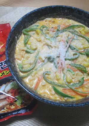 野菜たっぷり！豆乳辛ラーメン-レシピのメイン写真