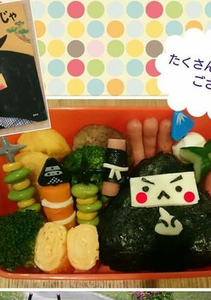 おにぎりにんじゃでござるのキャラ弁❤-レシピのメイン写真