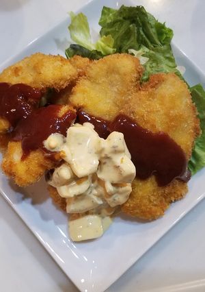 簡単！美味しいチキンカツ！-レシピのメイン写真