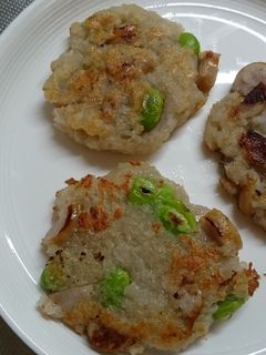 もちもち蓮根の洋風お焼き-レシピのメイン写真