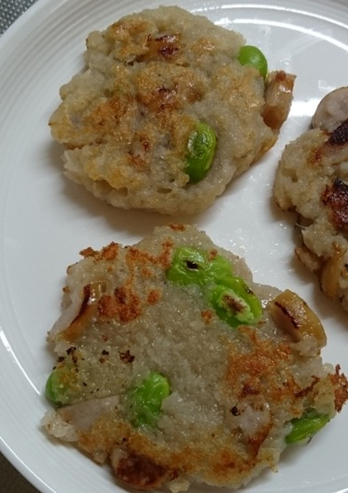 もちもち蓮根の洋風お焼き-レシピのメイン写真