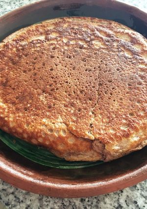 プロテインパンケーキ-レシピのメイン写真