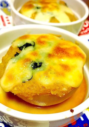玉葱のこぶおろしチーズ焼き。-レシピのメイン写真