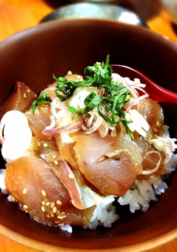 お刺身の残りで簡単漬け丼-レシピのメイン写真