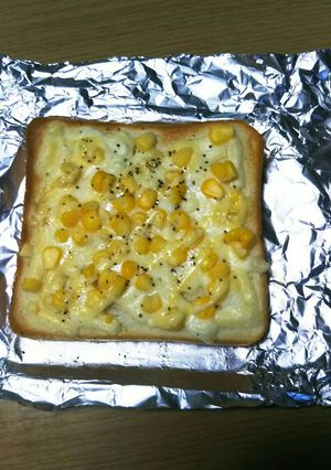 朝昼おやつに簡単トースト-レシピのメイン写真