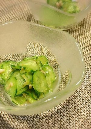 ☆味付け不要！簡単！きゅうりの酢の物♪-レシピのメイン写真